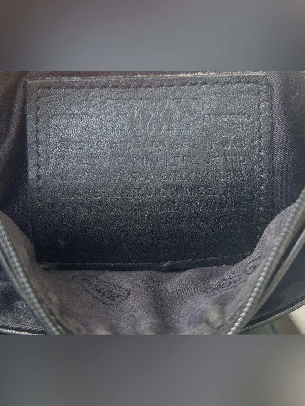 Coach Rare Vintage Swingback Crossbody Bag - Picture 9 of 11